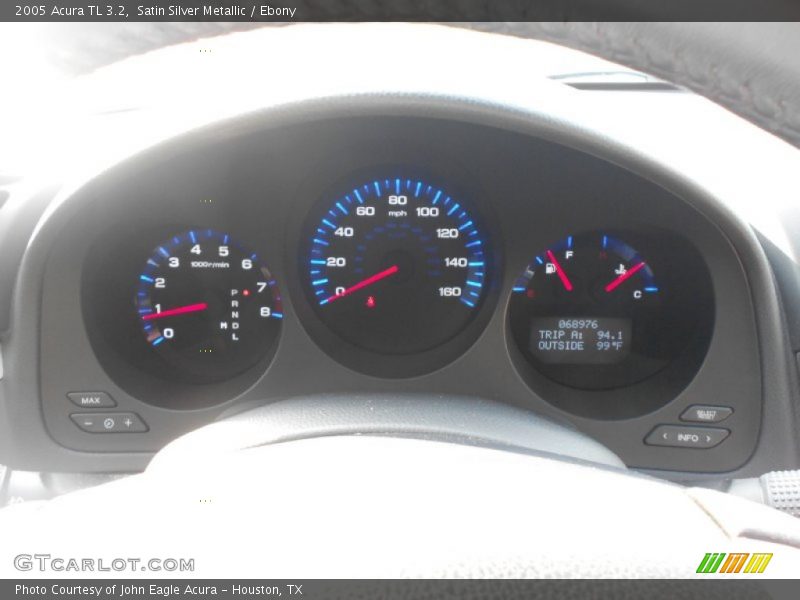Satin Silver Metallic / Ebony 2005 Acura TL 3.2