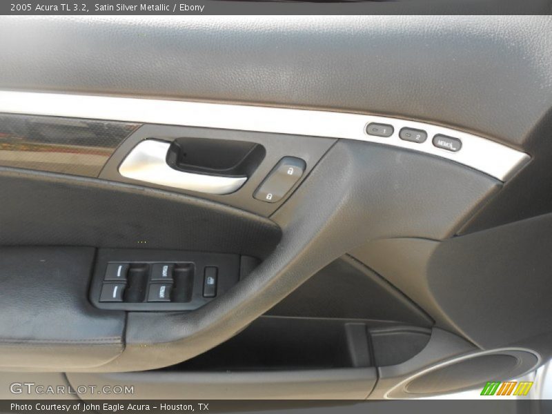 Satin Silver Metallic / Ebony 2005 Acura TL 3.2
