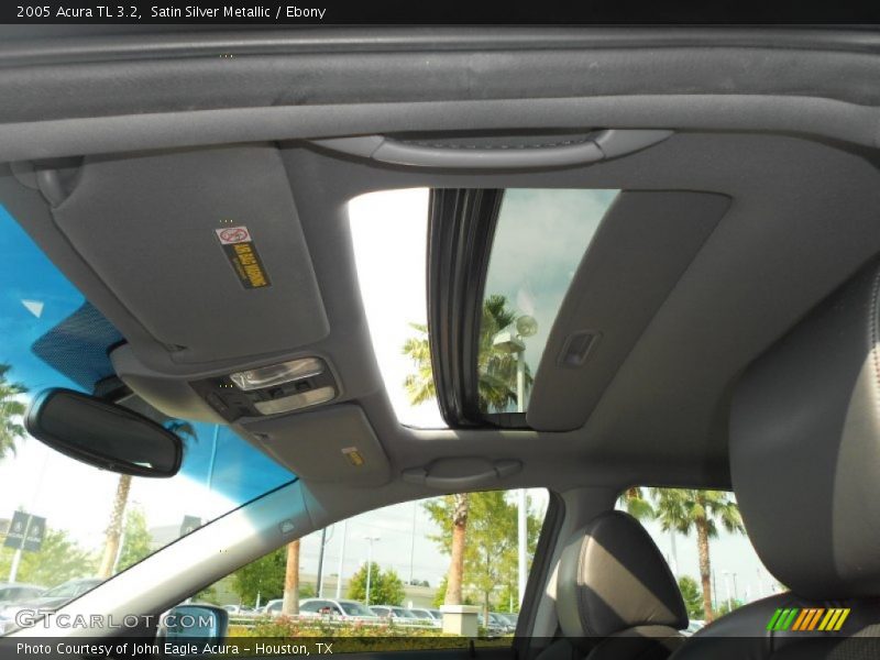 Satin Silver Metallic / Ebony 2005 Acura TL 3.2