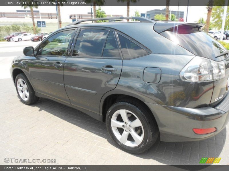 Flint Gray Mica / Light Gray 2005 Lexus RX 330