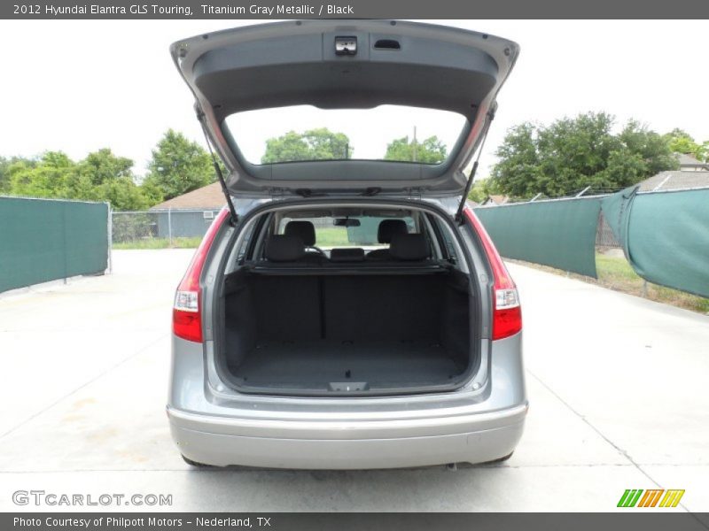 Titanium Gray Metallic / Black 2012 Hyundai Elantra GLS Touring