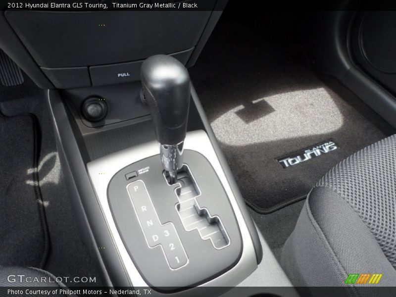 Titanium Gray Metallic / Black 2012 Hyundai Elantra GLS Touring