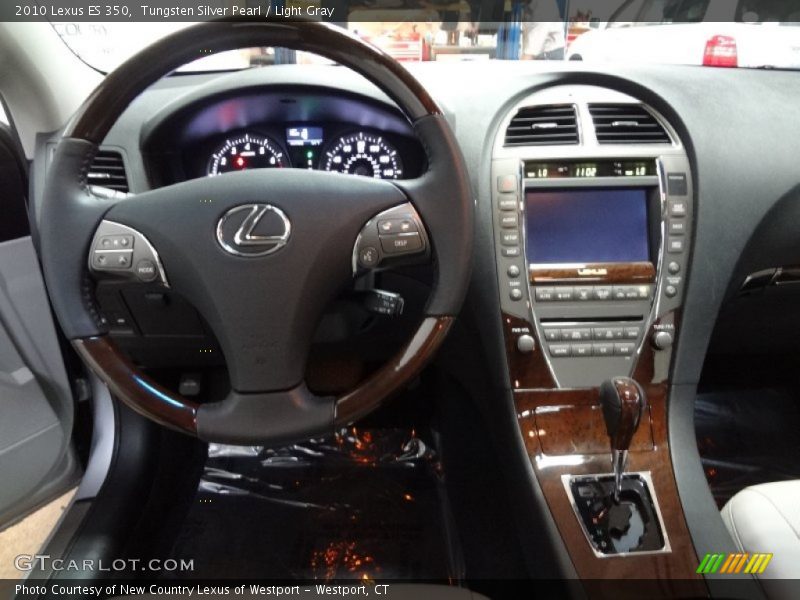 Tungsten Silver Pearl / Light Gray 2010 Lexus ES 350