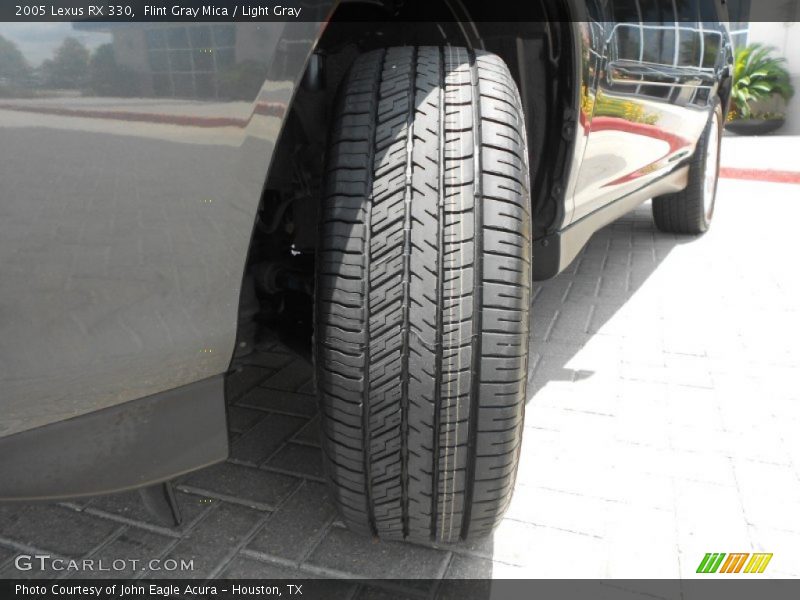 Flint Gray Mica / Light Gray 2005 Lexus RX 330