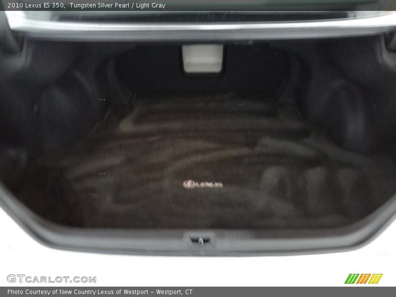 Tungsten Silver Pearl / Light Gray 2010 Lexus ES 350
