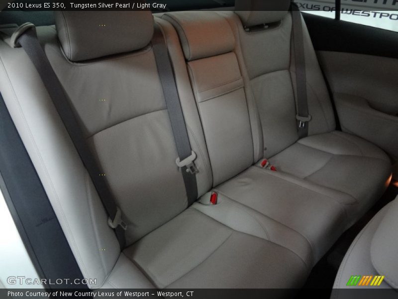 Tungsten Silver Pearl / Light Gray 2010 Lexus ES 350