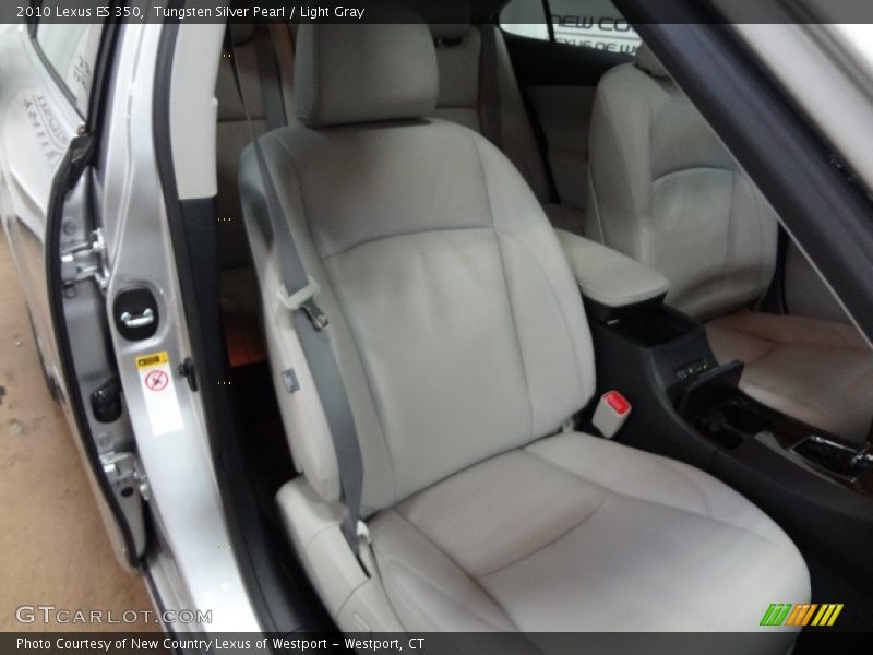 Tungsten Silver Pearl / Light Gray 2010 Lexus ES 350