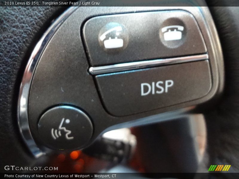 Tungsten Silver Pearl / Light Gray 2010 Lexus ES 350