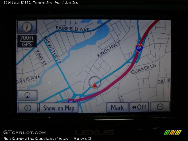 Tungsten Silver Pearl / Light Gray 2010 Lexus ES 350