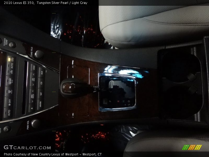 Tungsten Silver Pearl / Light Gray 2010 Lexus ES 350