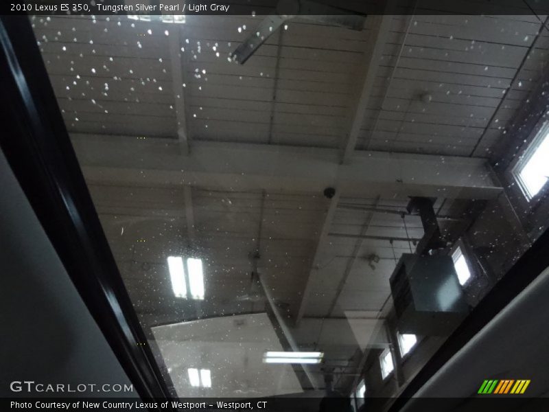 Tungsten Silver Pearl / Light Gray 2010 Lexus ES 350