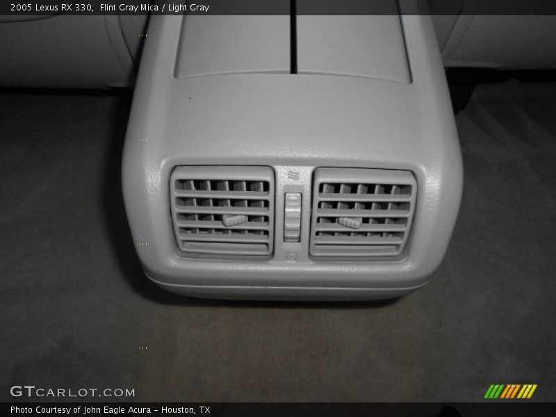 Flint Gray Mica / Light Gray 2005 Lexus RX 330