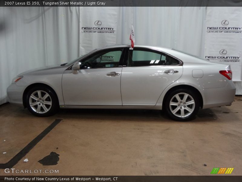 Tungsten Silver Metallic / Light Gray 2007 Lexus ES 350
