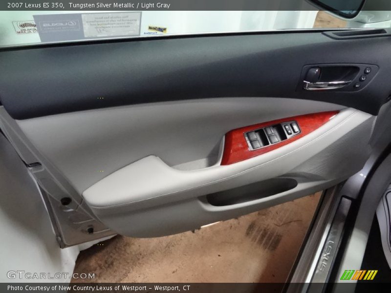 Tungsten Silver Metallic / Light Gray 2007 Lexus ES 350