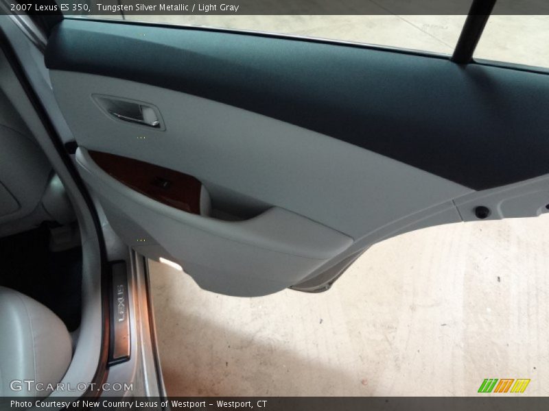 Tungsten Silver Metallic / Light Gray 2007 Lexus ES 350