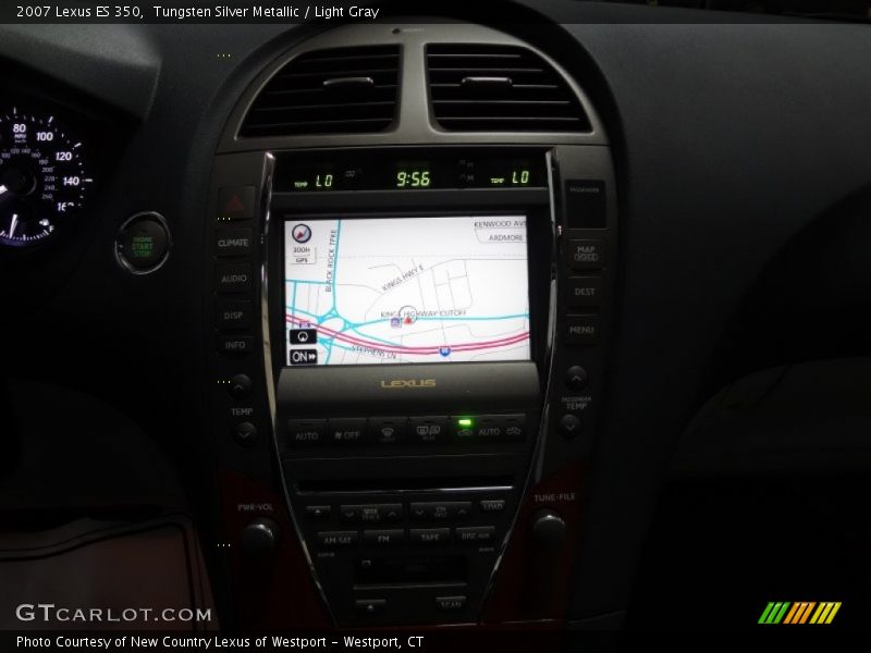 Tungsten Silver Metallic / Light Gray 2007 Lexus ES 350