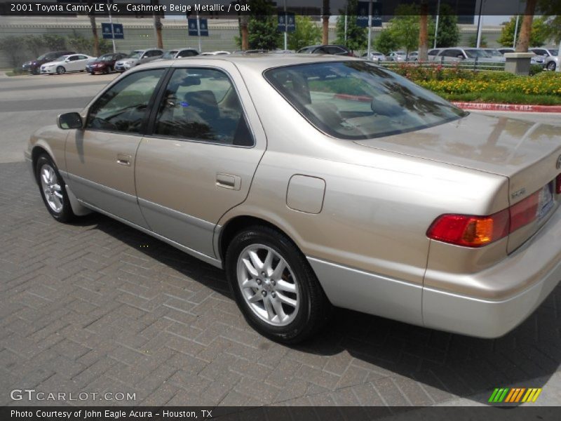 Cashmere Beige Metallic / Oak 2001 Toyota Camry LE V6