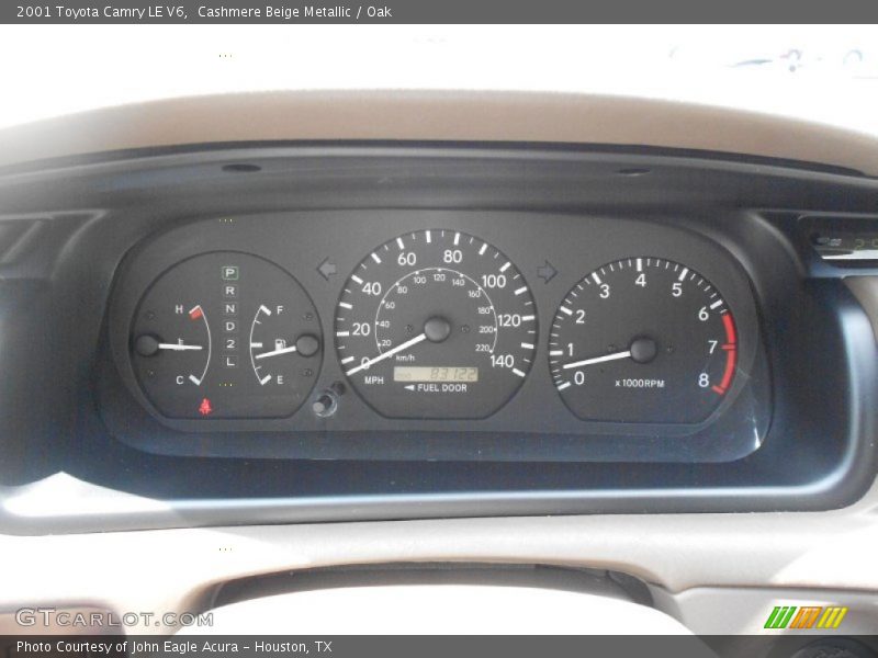  2001 Camry LE V6 LE V6 Gauges