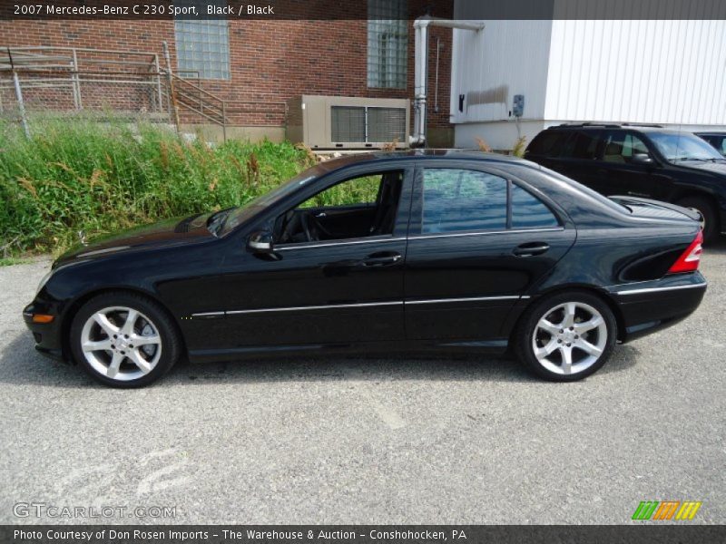  2007 C 230 Sport Black