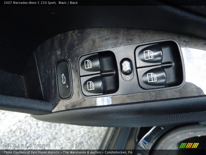 Controls of 2007 C 230 Sport