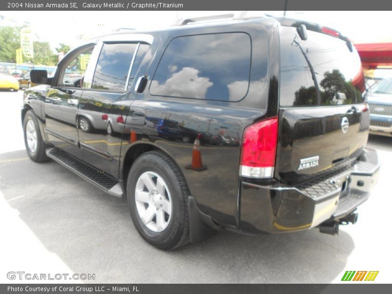 Galaxy Metallic / Graphite/Titanium 2004 Nissan Armada SE
