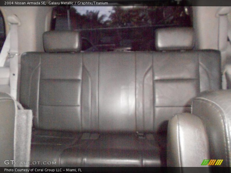Galaxy Metallic / Graphite/Titanium 2004 Nissan Armada SE