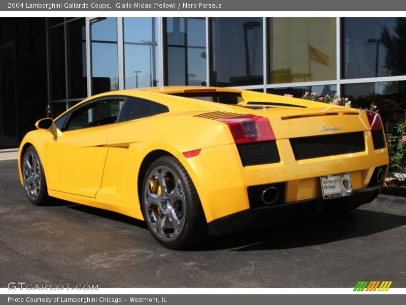 Giallo Midas (Yellow) / Nero Perseus 2004 Lamborghini Gallardo Coupe