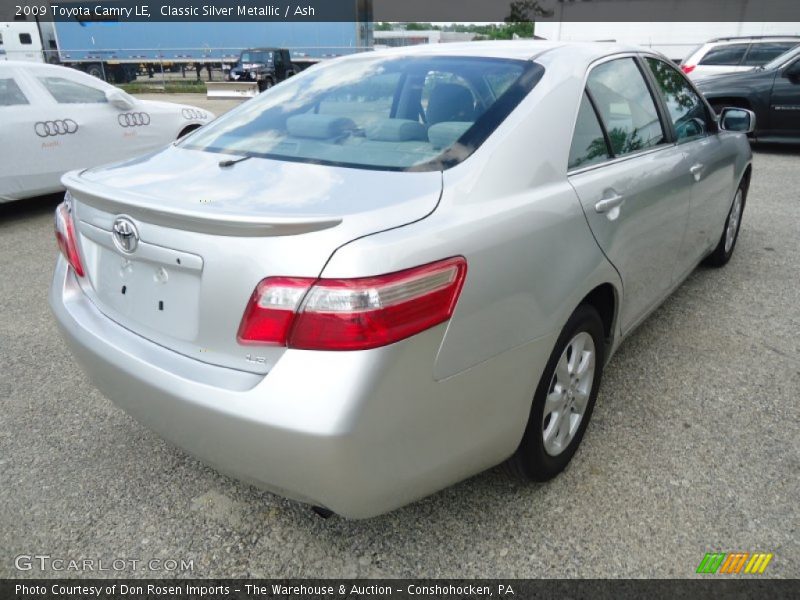 Classic Silver Metallic / Ash 2009 Toyota Camry LE