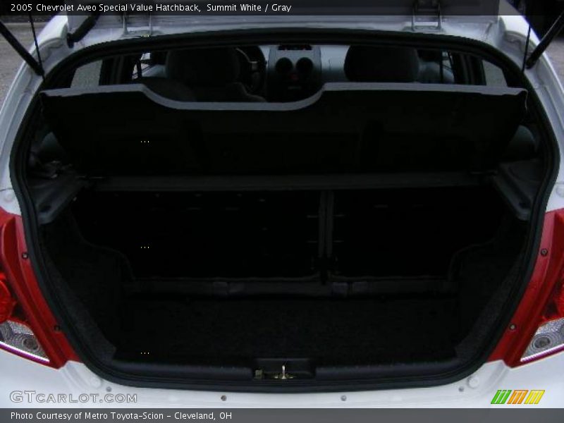 Summit White / Gray 2005 Chevrolet Aveo Special Value Hatchback