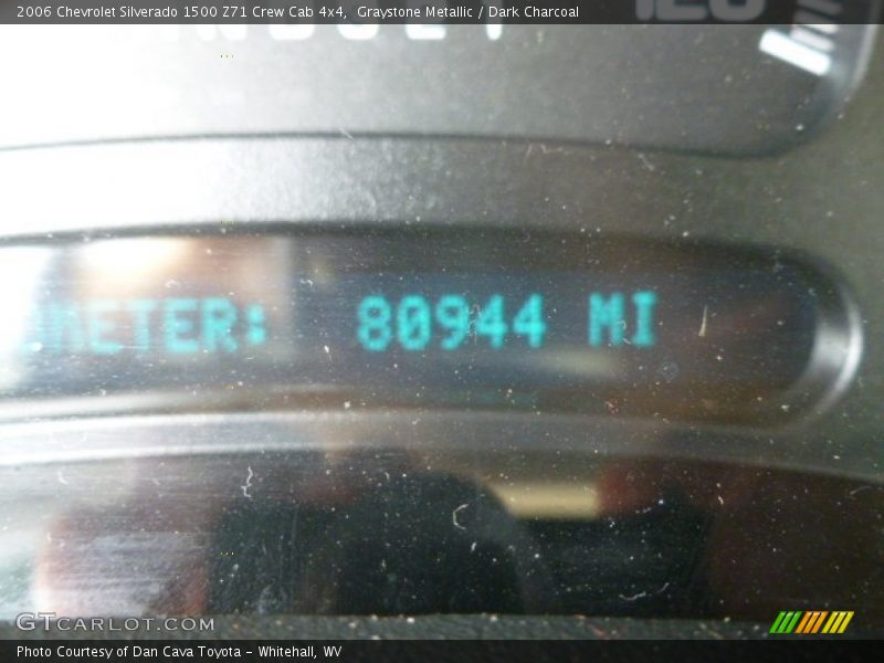 Graystone Metallic / Dark Charcoal 2006 Chevrolet Silverado 1500 Z71 Crew Cab 4x4
