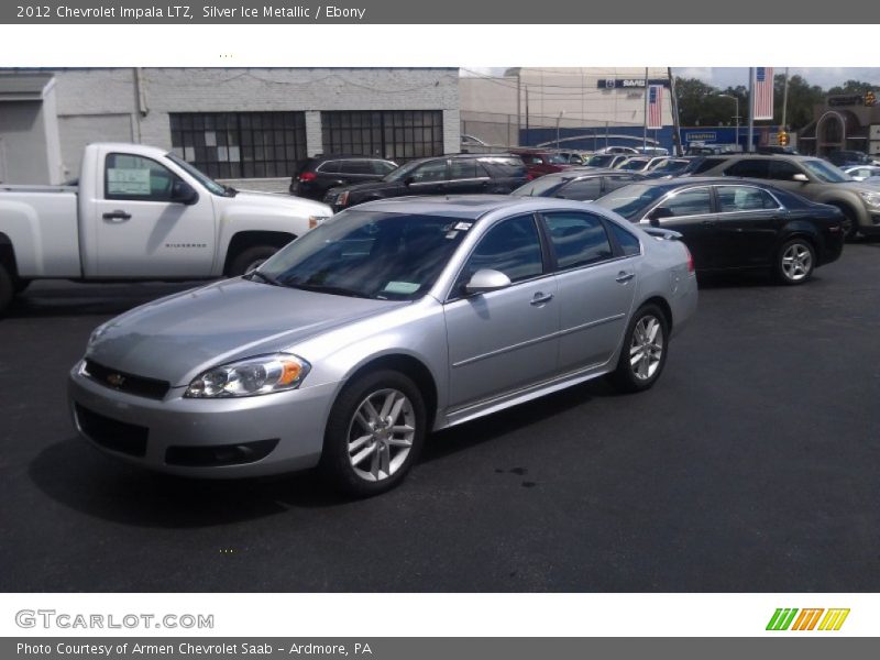 Silver Ice Metallic / Ebony 2012 Chevrolet Impala LTZ