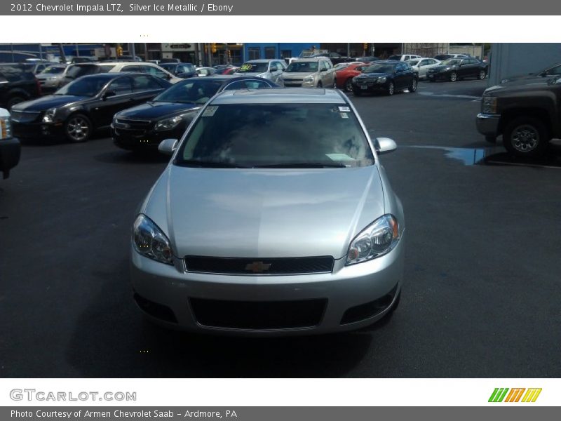 Silver Ice Metallic / Ebony 2012 Chevrolet Impala LTZ