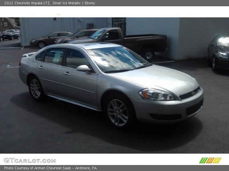 Silver Ice Metallic / Ebony 2012 Chevrolet Impala LTZ