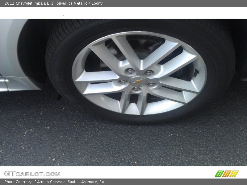 Silver Ice Metallic / Ebony 2012 Chevrolet Impala LTZ