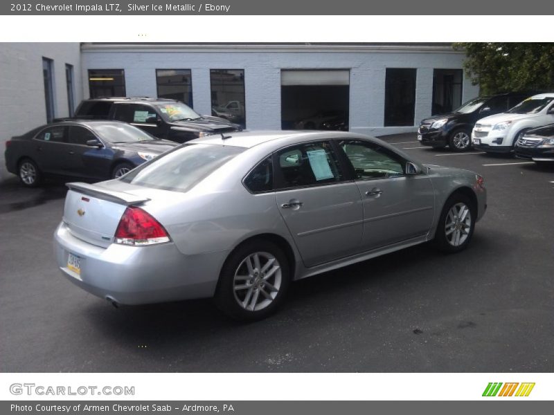 Silver Ice Metallic / Ebony 2012 Chevrolet Impala LTZ
