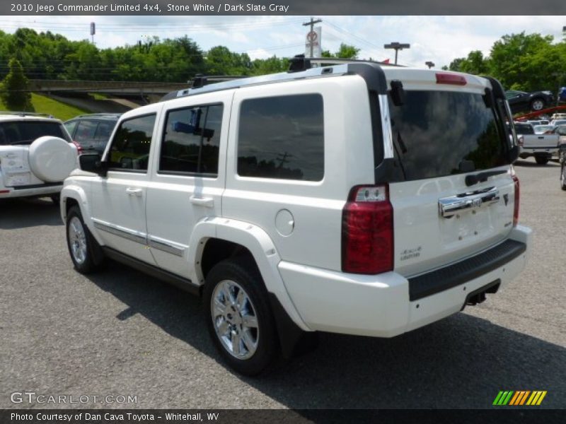 Stone White / Dark Slate Gray 2010 Jeep Commander Limited 4x4