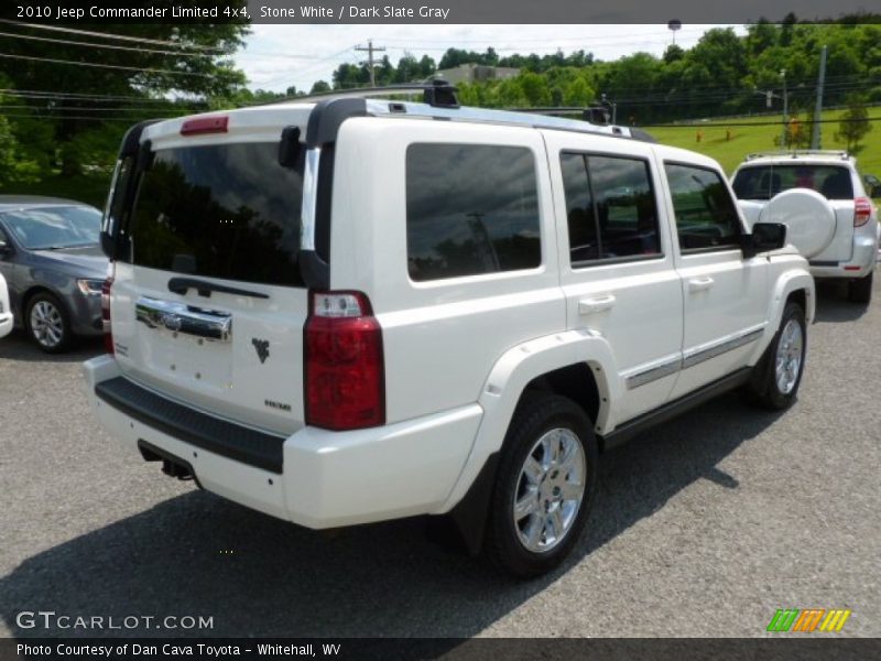 Stone White / Dark Slate Gray 2010 Jeep Commander Limited 4x4