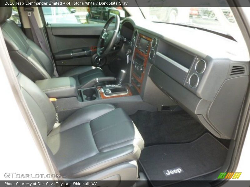 Stone White / Dark Slate Gray 2010 Jeep Commander Limited 4x4