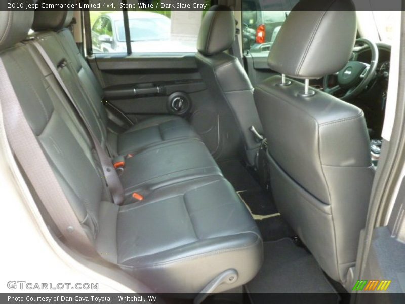Stone White / Dark Slate Gray 2010 Jeep Commander Limited 4x4