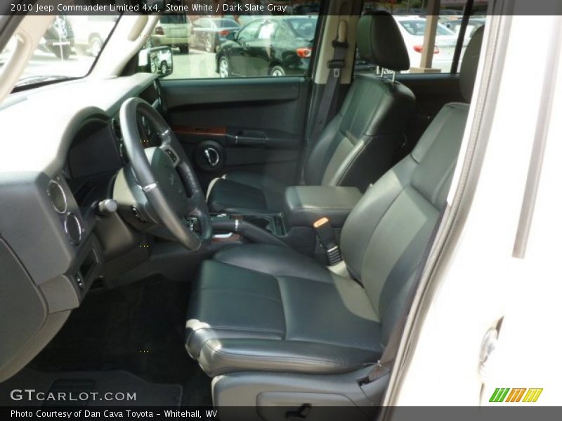 Stone White / Dark Slate Gray 2010 Jeep Commander Limited 4x4