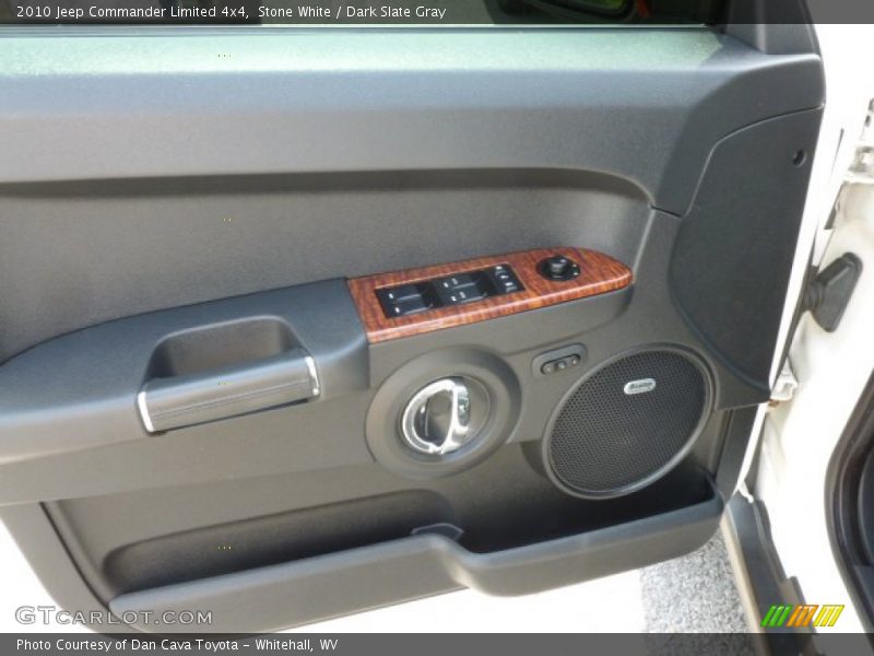 Stone White / Dark Slate Gray 2010 Jeep Commander Limited 4x4