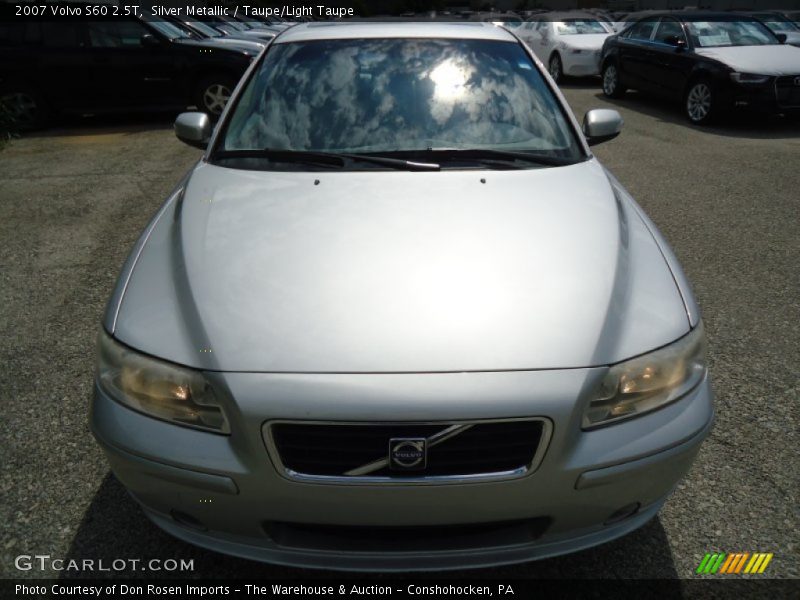 Silver Metallic / Taupe/Light Taupe 2007 Volvo S60 2.5T