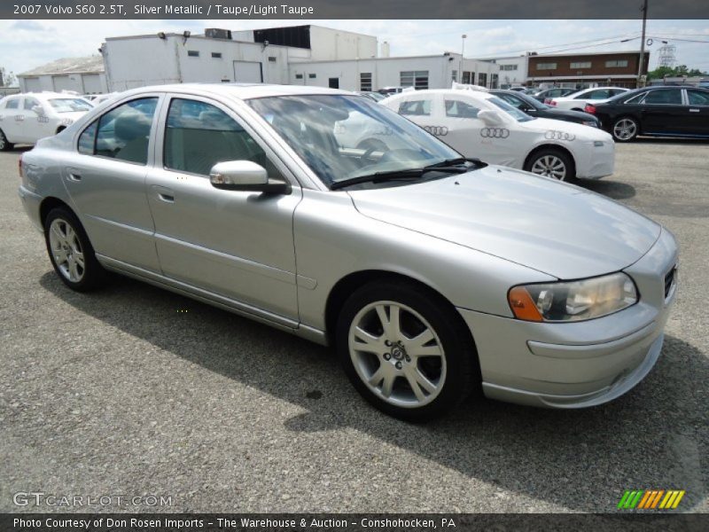 Silver Metallic / Taupe/Light Taupe 2007 Volvo S60 2.5T