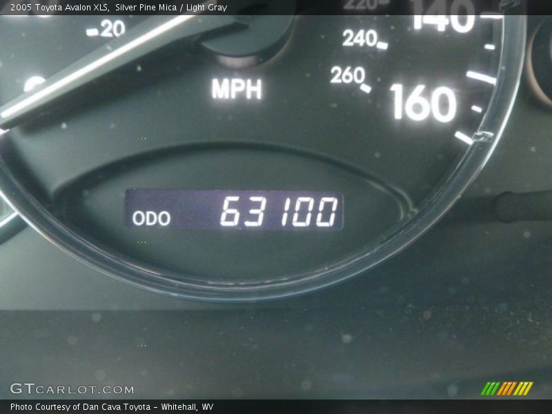 Silver Pine Mica / Light Gray 2005 Toyota Avalon XLS