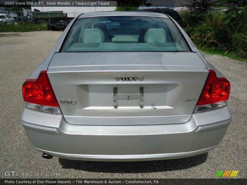 Silver Metallic / Taupe/Light Taupe 2007 Volvo S60 2.5T