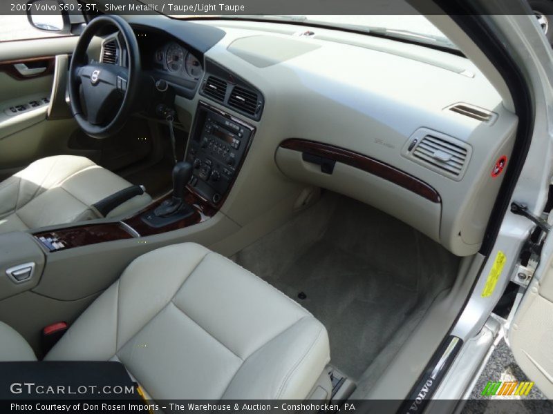 Silver Metallic / Taupe/Light Taupe 2007 Volvo S60 2.5T