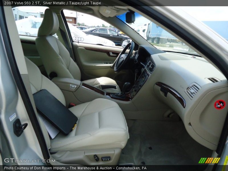 Silver Metallic / Taupe/Light Taupe 2007 Volvo S60 2.5T