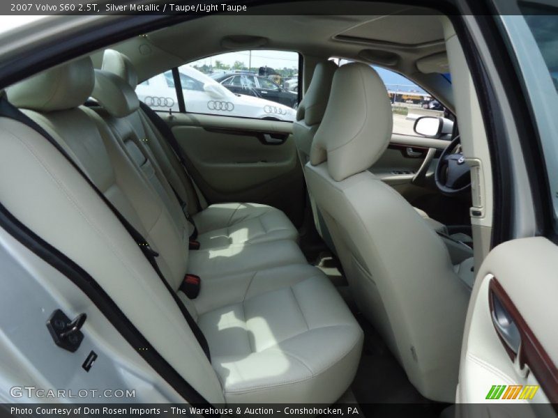Silver Metallic / Taupe/Light Taupe 2007 Volvo S60 2.5T