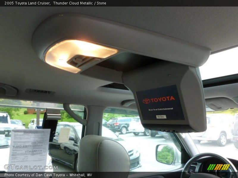 Thunder Cloud Metallic / Stone 2005 Toyota Land Cruiser