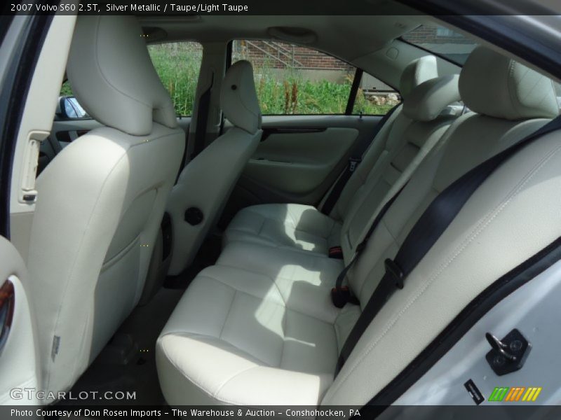 Silver Metallic / Taupe/Light Taupe 2007 Volvo S60 2.5T